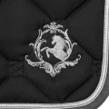 20410036_ Saddle pad EQ.QUEEN Riga black embroidery.webp