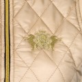 10210161 Kamizelka EQ.QUEEN Blakely 25AW nougat detail2.jpg