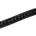 Ogłowie EQ QUEEN Giant black  detal naczółek.jpg